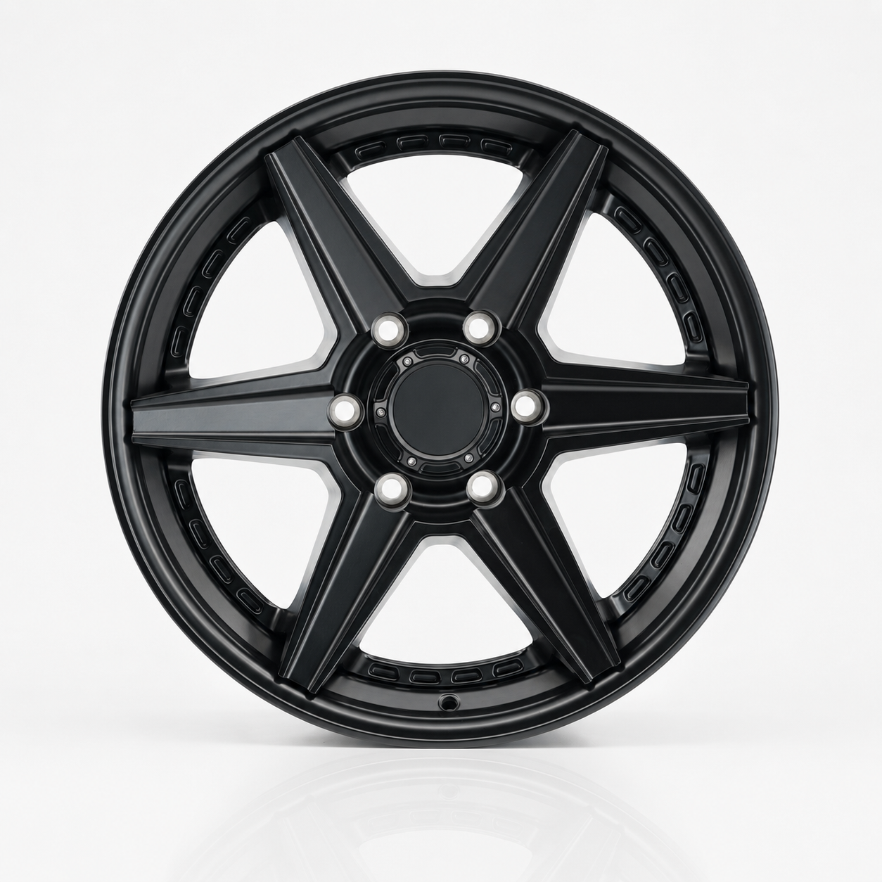 Quality GVICHN Wheels Merge Forged 2-Pieces Overall Matt Black 6x139 wheel for Bronco Raptor RAM1500 Wrangler factory