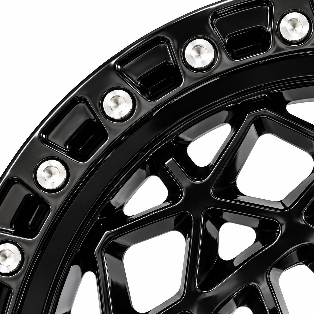 Quality GVICHN Wheels Offroad Forged Wheels Overall Black 6x139 wheel with Beadlock Ring for Prado LC120/150/250 Land Cruiser LC200 LC300 LC70/76/79 factory