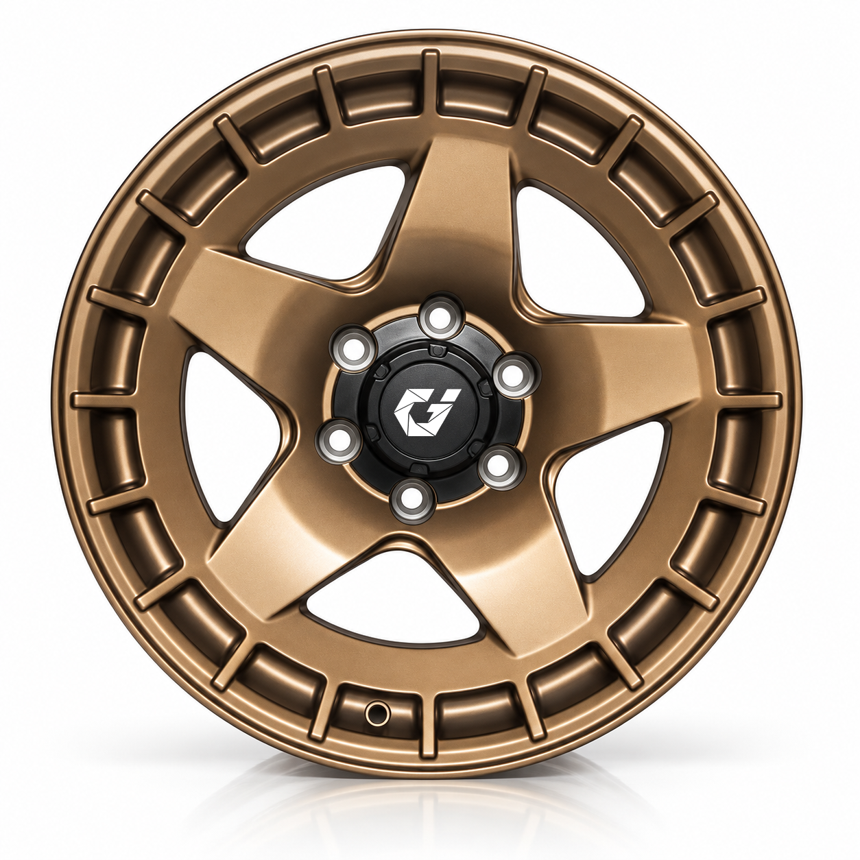 Quality GVICHN Forged Offroad Wheel Overall Bronze 6x139 with Beadlock Ring for 4Runner FJ Cruiser Tacoma factory