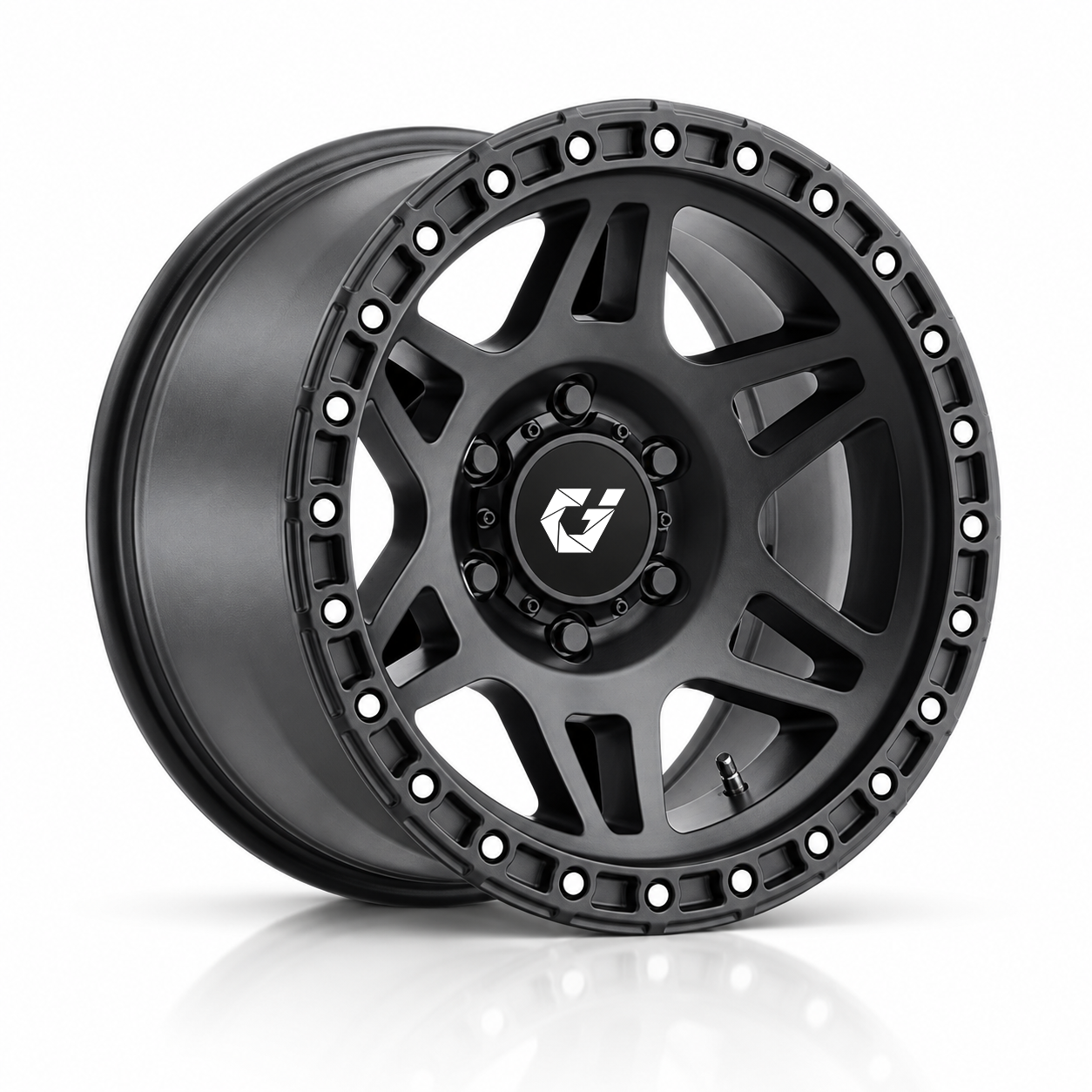 Quality GVICHN Forged Offroad Wheel 6-spoke Concave Design 6x139 with Beadlock Ring for Pickup Truck SUV 4 Runner Pajero V73/V93/V97 Sport Triton L200 D-Max MU-X factory