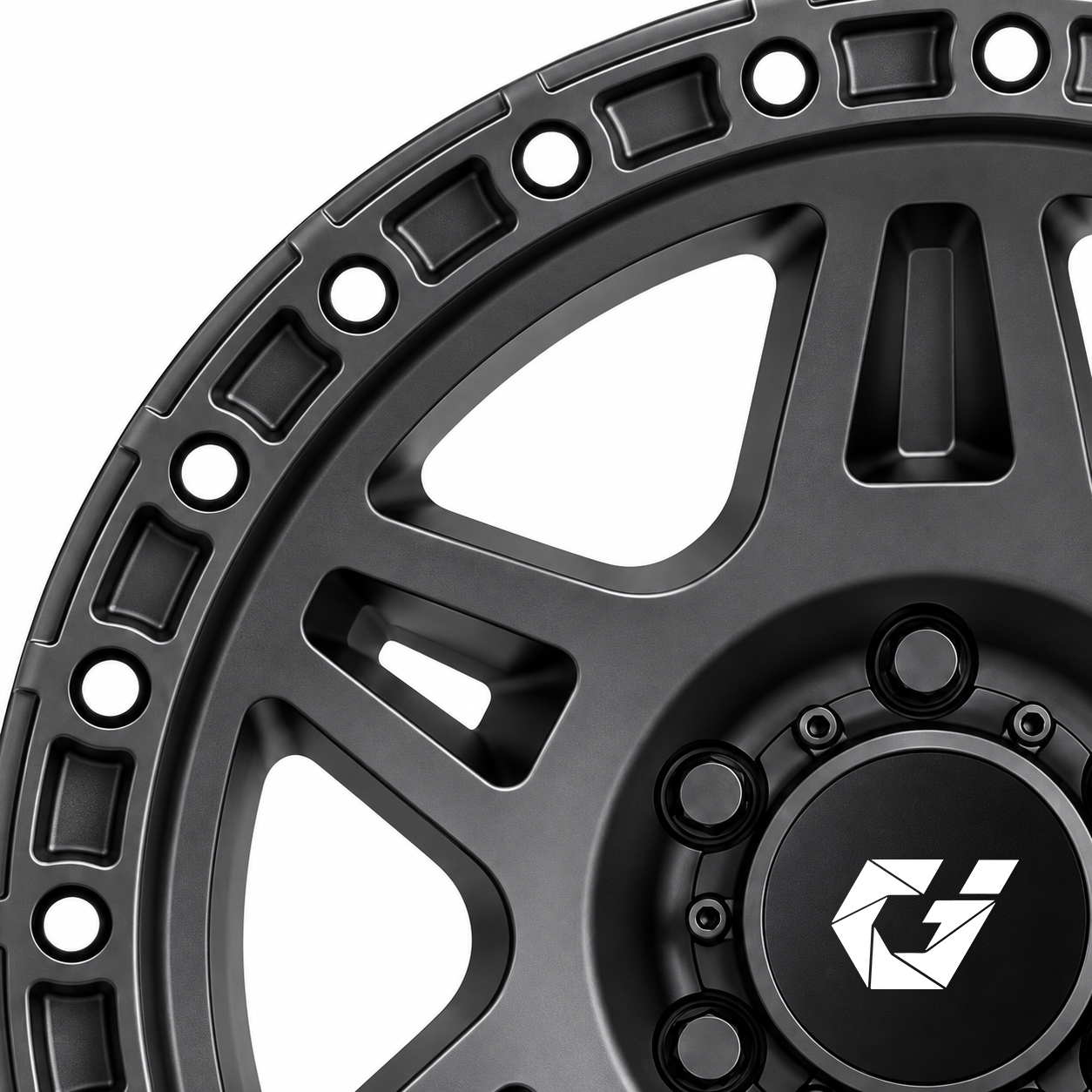 Quality GVICHN Forged Offroad Wheel 6-spoke Concave Design 6x139 with Beadlock Ring for Pickup Truck SUV 4 Runner Pajero V73/V93/V97 Sport Triton L200 D-Max MU-X factory