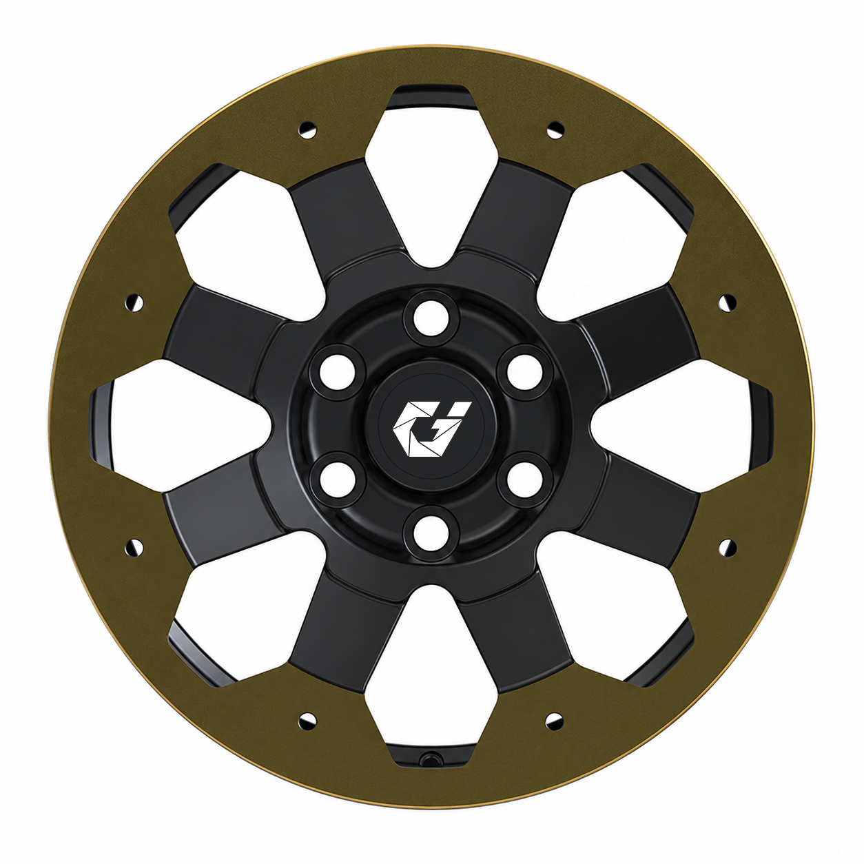 kwaliteit GVICHN gesmeed offroad wiel 2-kleur Brons en zwart 17x9 18x9 20x9 6x139.7 Bolt Patroon -18mm Offset voor patrouille Y61/Y62 Navara Terra fabriek