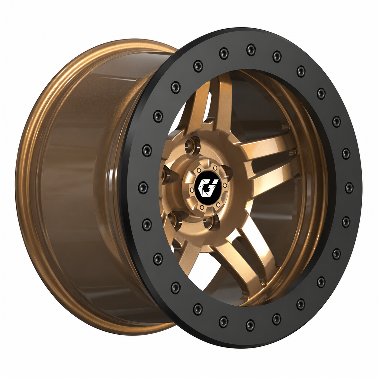 Quality GVICHN Forged Offroad Wheel 20x9 17x8.5 D583 Matte Bronze -6mm Offset 6x139.7mm Bolt Pattern Wheel factory