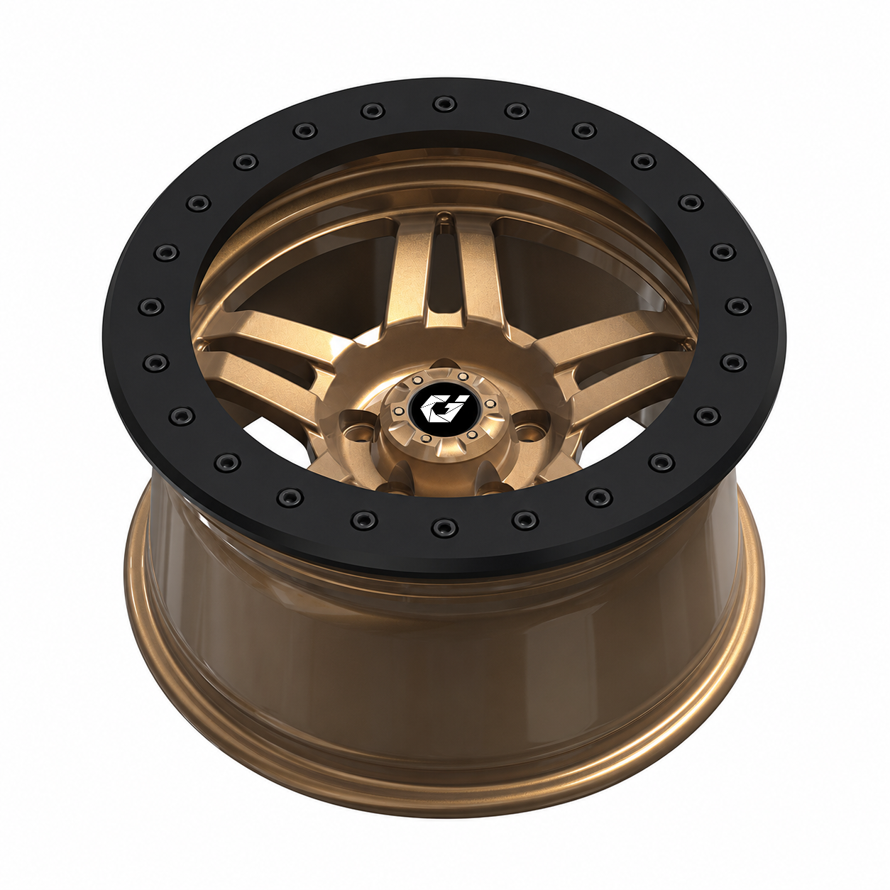 Quality GVICHN Forged Offroad Wheel 20x9 17x8.5 D583 Matte Bronze -6mm Offset 6x139.7mm Bolt Pattern Wheel factory