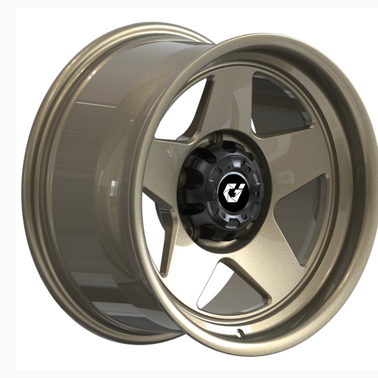 Quality GVICHN Off-Road D666 Matt Bronze 17/18/20/22/24/26 Inch 6x139.7 Bolt Pattern for 4x4 SUV Pickups  factory