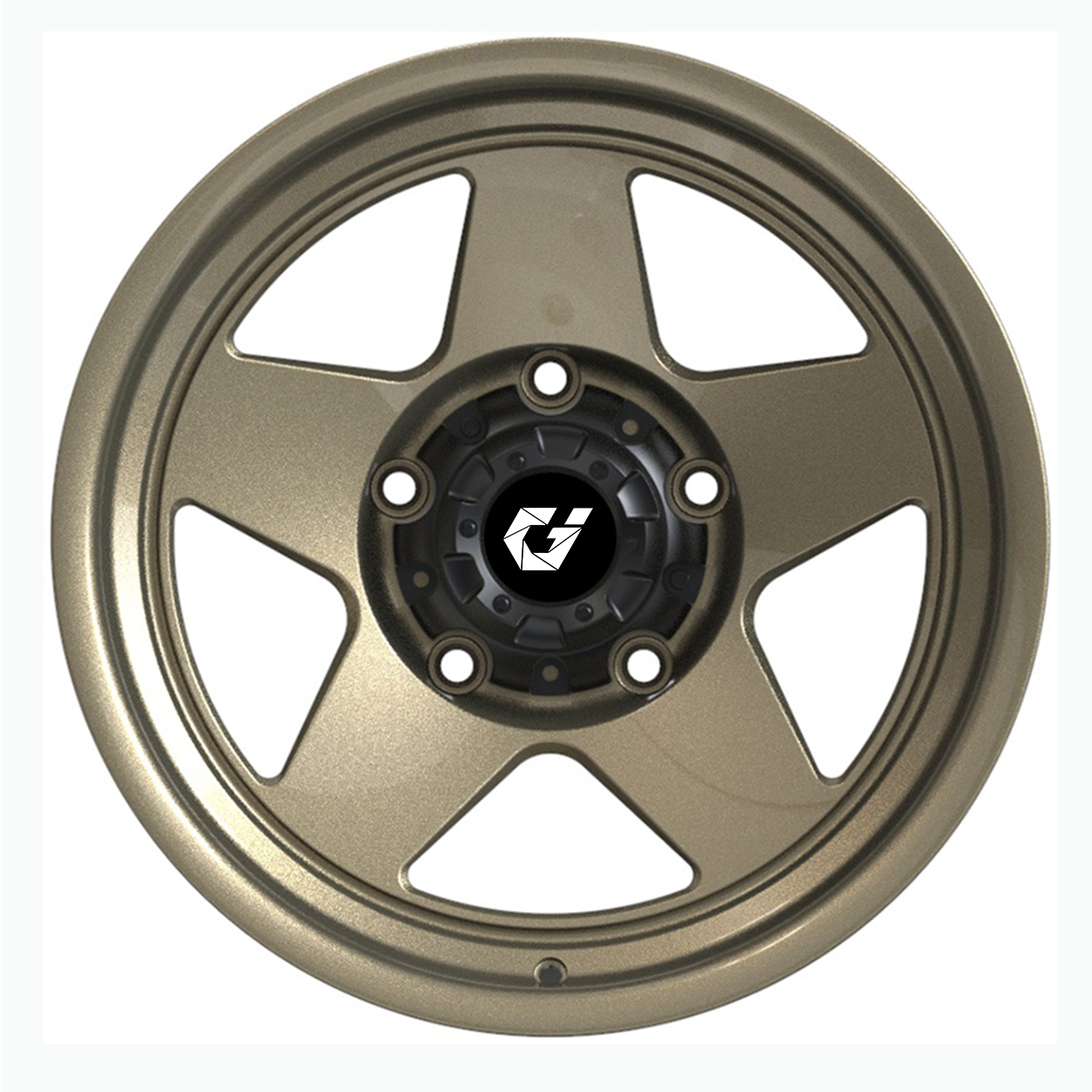 Quality GVICHN Off-Road D666 Matt Bronze 17/18/20/22/24/26 Inch 6x139.7 Bolt Pattern for 4x4 SUV Pickups  factory