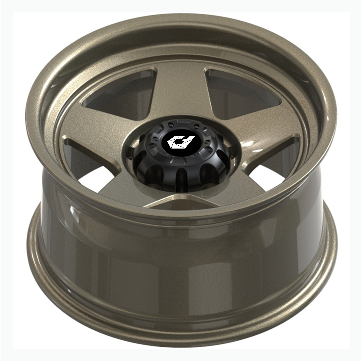 Quality GVICHN Off-Road D666 Matt Bronze 17/18/20/22/24/26 Inch 6x139.7 Bolt Pattern for 4x4 SUV Pickups  factory