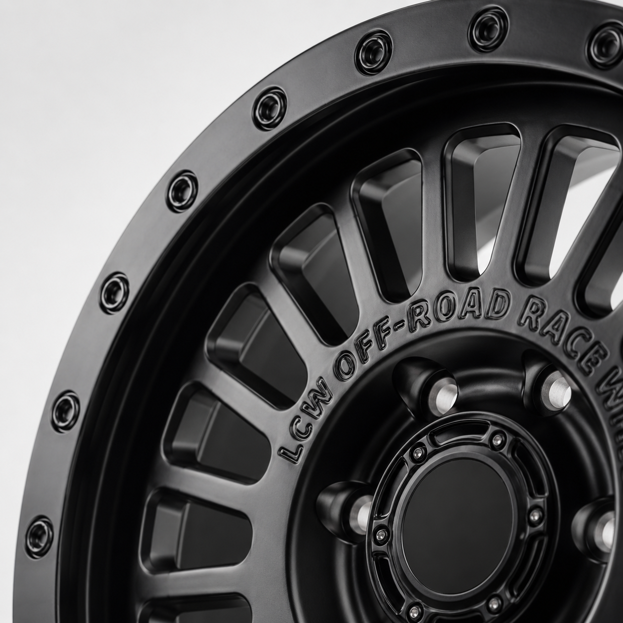 Quality GVICHN Merge Forged Offroad Rims with Beadlock Matt Black KM239 17" 18" 19" inch 5x5 6x5.5 8x170 Bolt Pattern 71.5mm Center Bore for Bronco Ranger F-150 Raptor F250 / F350 factory