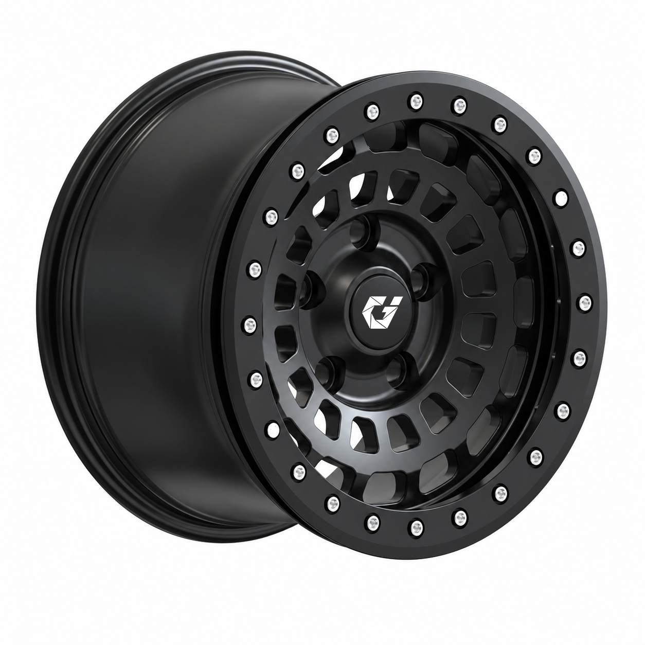 Quality GVICHN Forged Off-road Wheel D633 Beadlock D101 Satin Black Custom Wheels Rims  5-lug and 6-lug for Most Trucks, Jeeps and SUV vehicles factory