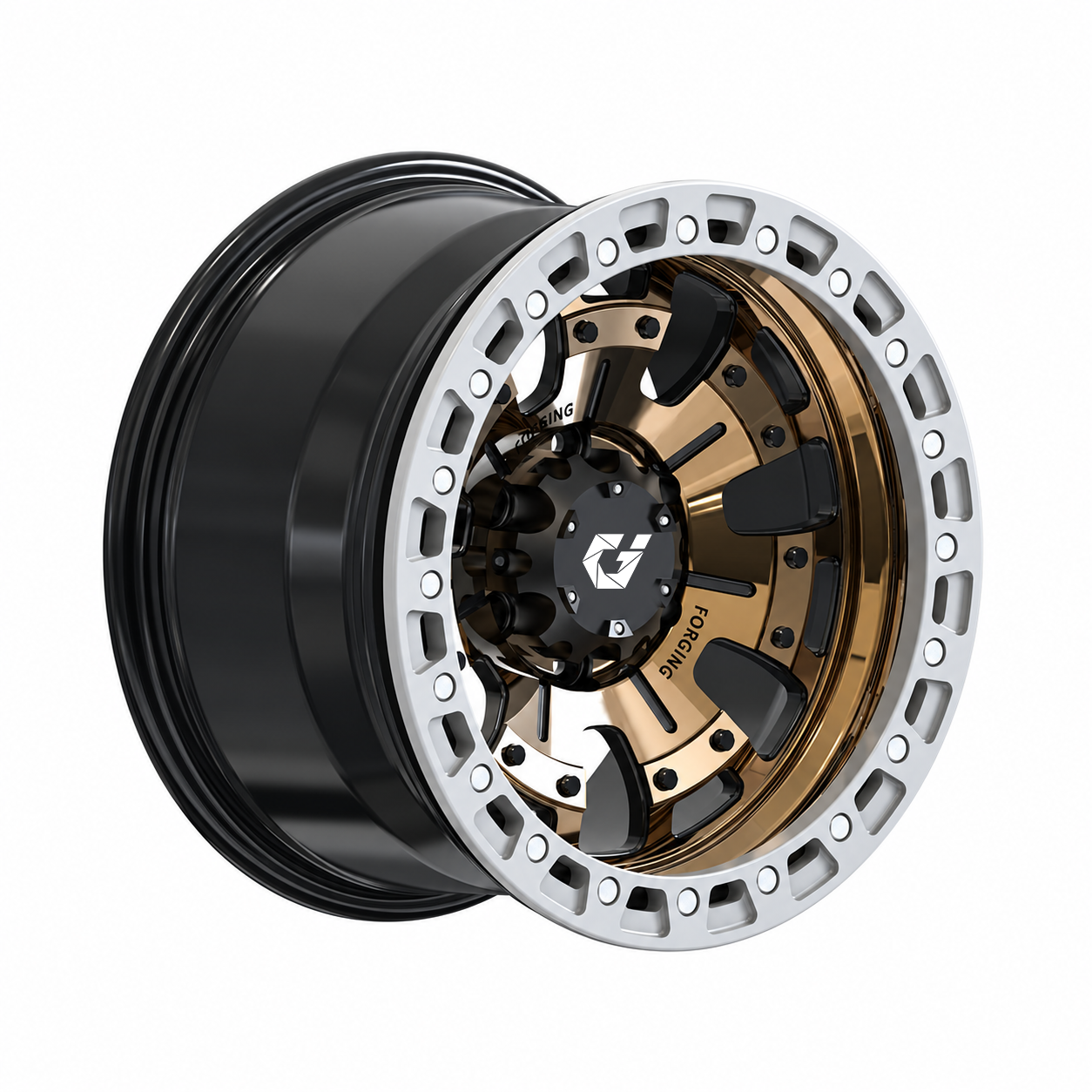 Quality GVICHN Custom Forged 4x4 Off-Road Wheels 17-24inch 5x127 6x139.7 Bolt Pattern Custom  for Jeep Wrangler factory