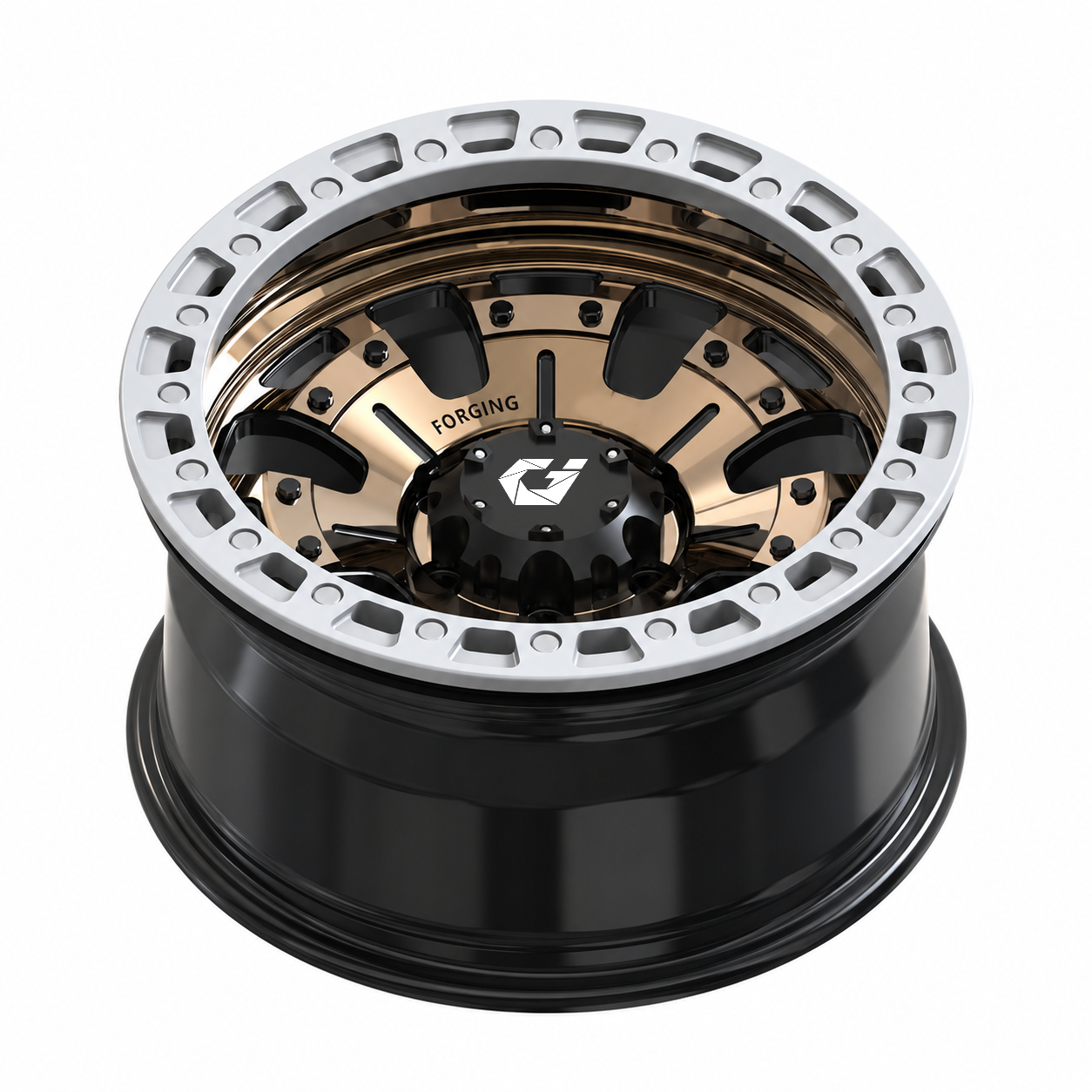 Quality GVICHN Custom Forged 4x4 Off-Road Wheels 17-24inch 5x127 6x139.7 Bolt Pattern Custom  for Jeep Wrangler factory