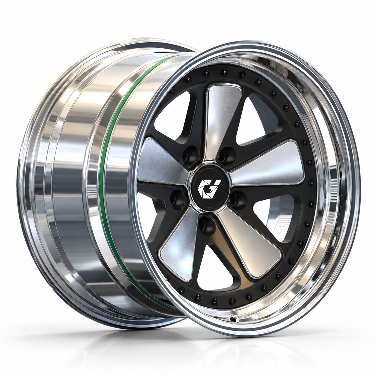 Quality GVICHN Custom Forged 3-pieces Wheels 17 18 19 Inch Custom Concave Ultra Deep Dish 12 13 14 15J for Porsche 964 965 944 911930 993 RUF factory