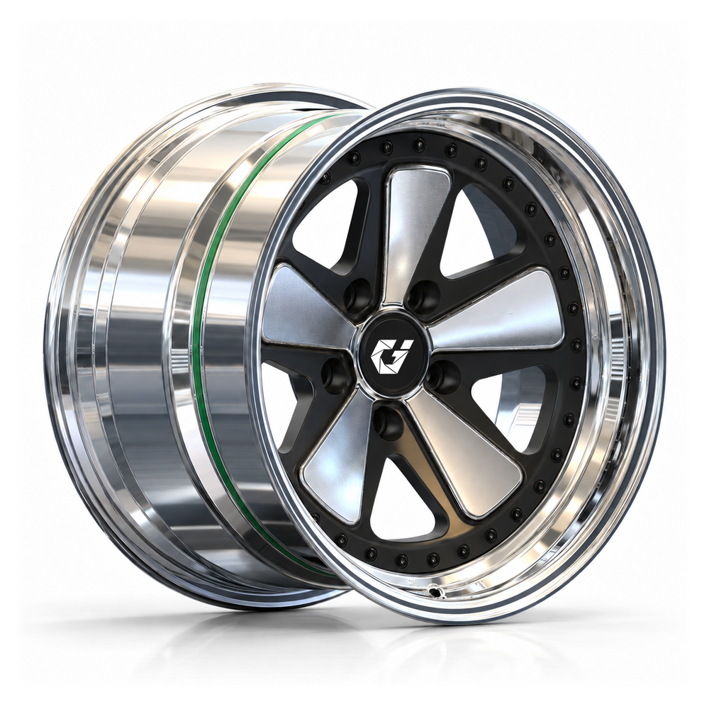 Quality GVICHN Custom Forged 3-pieces Wheels 17 18 19 Inch Custom Concave Ultra Deep Dish 12 13 14 15J for Porsche 964 965 944 911930 993 RUF factory