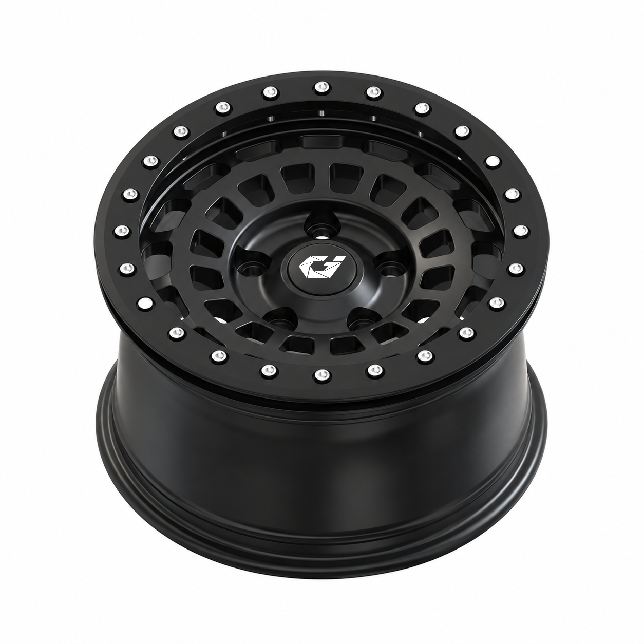 Quality GVICHN Forged Off-road Wheel D633 Beadlock D101 Satin Black Custom Wheels Rims  5-lug and 6-lug for Most Trucks, Jeeps and SUV vehicles factory