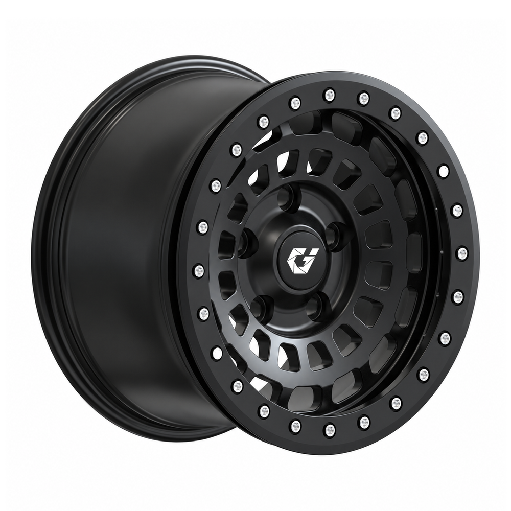 Quality GVICHN Forged Off-road Wheel D633 Beadlock D101 Satin Black Custom Wheels Rims  5-lug and 6-lug for Most Trucks, Jeeps and SUV vehicles factory
