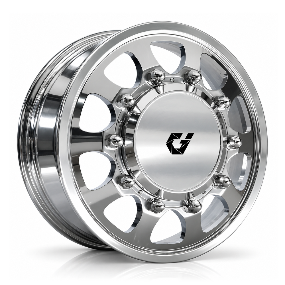 Quality GVICHN Forged Custom Dually Wheel GVI-H11 8 lug 10 lug Polished Aluminum FIt For GMC Sierra 3500HD DRW GMT800 HD 2001 - 2007 CLASSIC factory