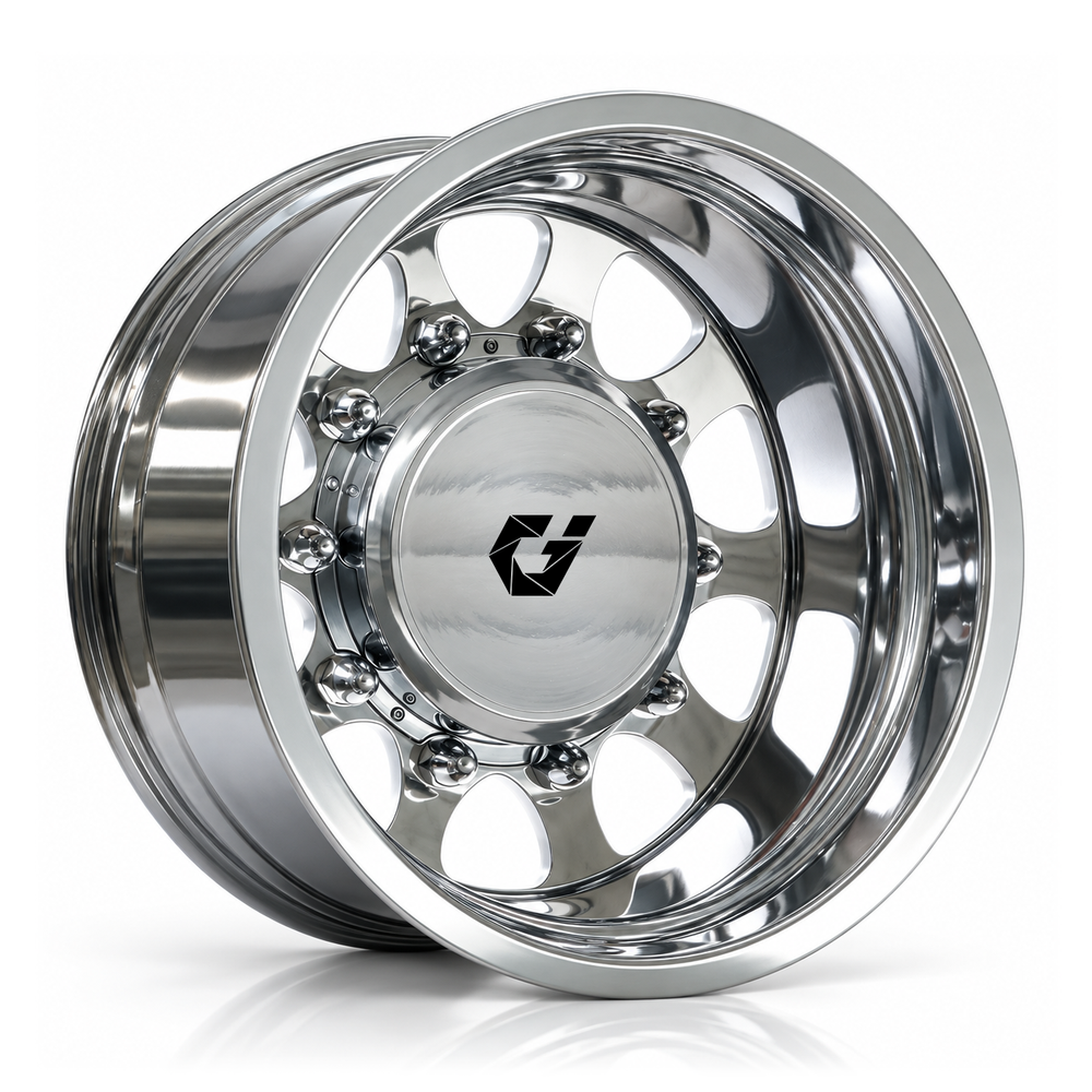 Quality GVICHN Forged Custom Dually Wheel GVI-H11 8 lug 10 lug Polished Aluminum FIt For GMC Sierra 3500HD DRW GMT800 HD 2001 - 2007 CLASSIC factory