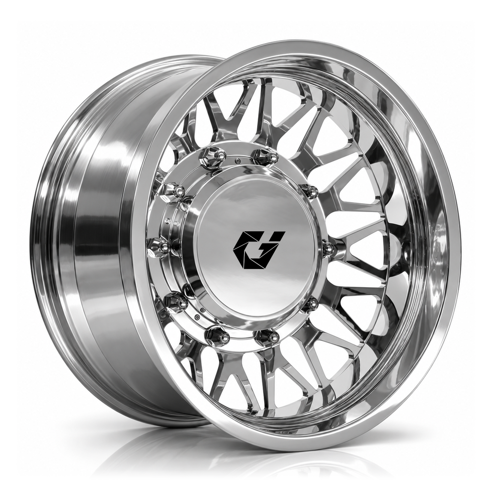Quality GVICHN Dually Truck Forged Wheel GVI-H16 6061-T6 20 22 24 26 28 30 Inch 8x180 8x200 10x225 Custom Chrome Polished Wheel Fit For Toyota Dodge H2  factory