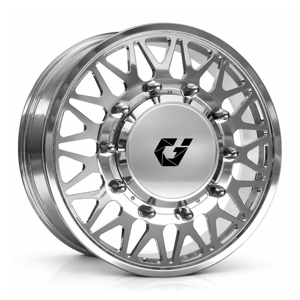 Quality GVICHN Dually Truck Forged Wheel GVI-H16 6061-T6 20 22 24 26 28 30 Inch 8x180 8x200 10x225 Custom Chrome Polished Wheel Fit For Toyota Dodge H2  factory